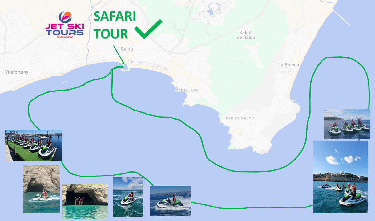 Excursions per mar obert, no circuits